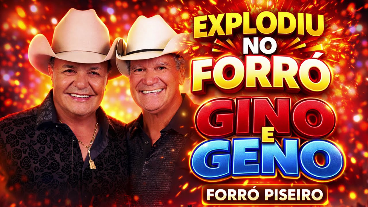 💥 EXPLODIU NO FORRÓ! Gino e Geno - Forró Piseiro 2026 (Só pancada!)