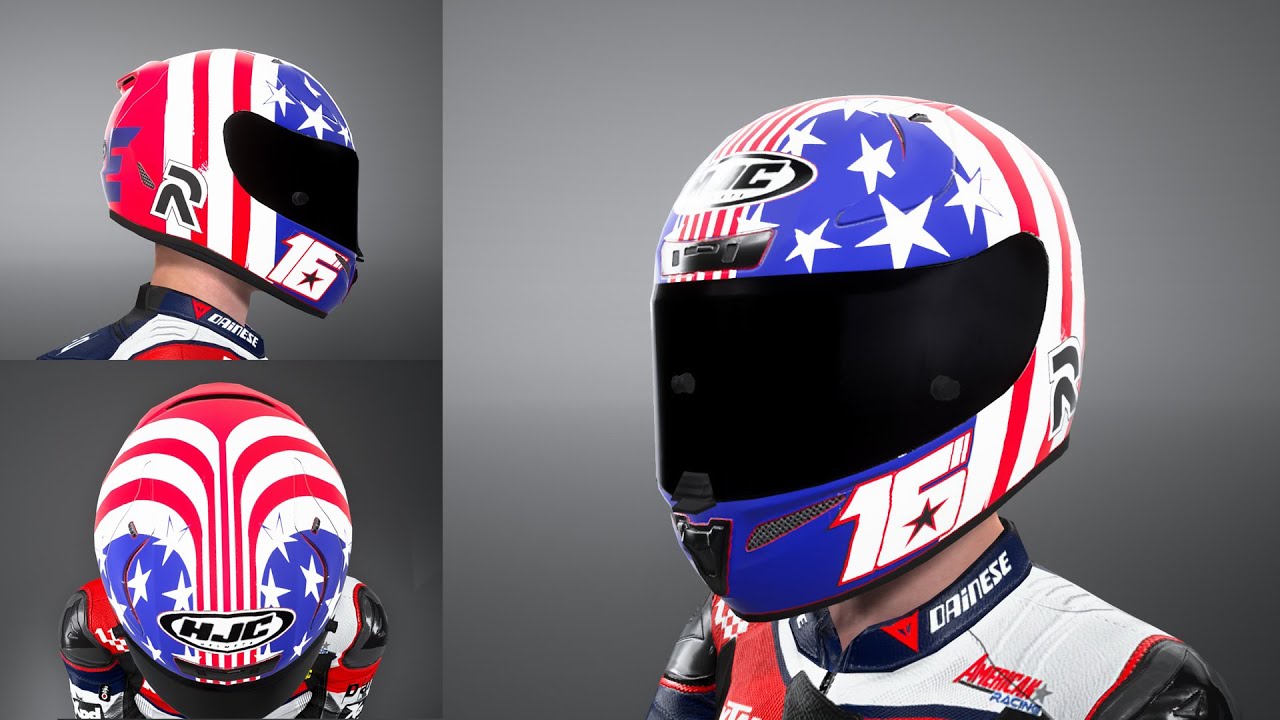 MotoGP19 - Joe Roberts Helmet 2020 (Helmet Editor)