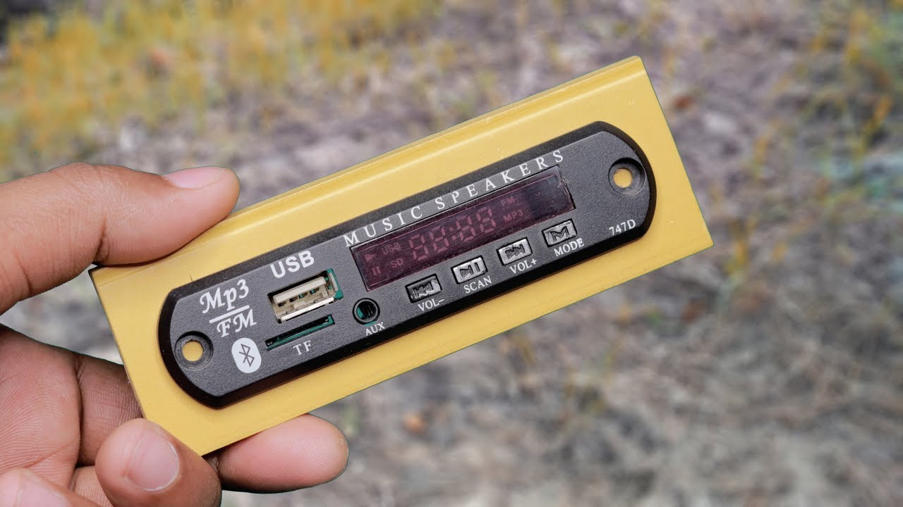 How to make a bluetooth amplifier at home