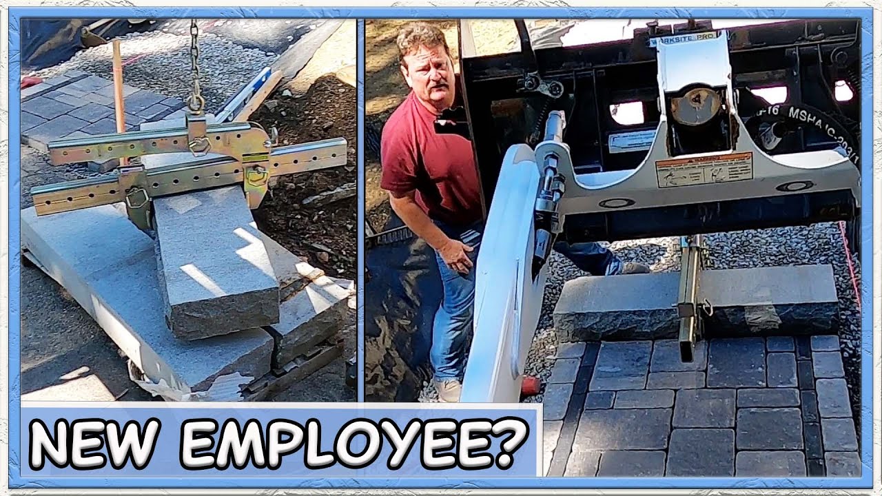 Laying Pavers & Installing Granite Steps with a (Pave Tool) Clamp