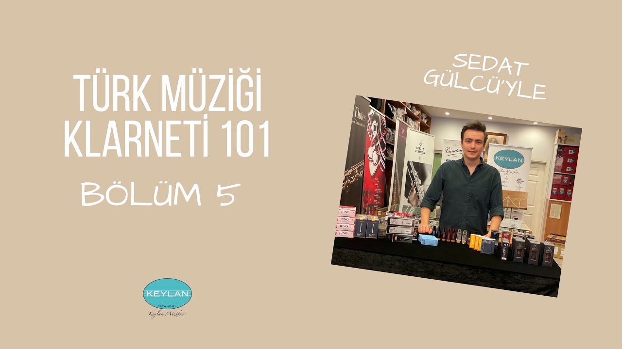 Türk Müziği Klarneti 101 - 5.Bölüm - Türk Müziği için bek ve beke uygun kamış seçimi