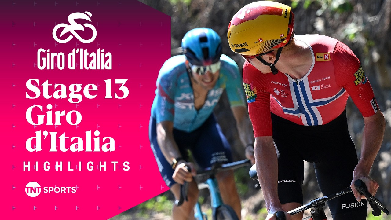 SENSATIONAL ATTACK! 😮 | 2026 Men's Giro d'Italia Stage 13 Race Highlights | TNT Sports Cycling