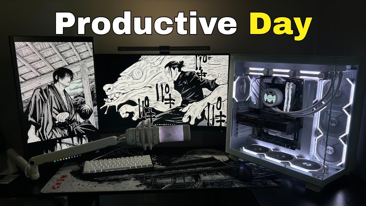 Productive Day In A Life Of A Content Creator
