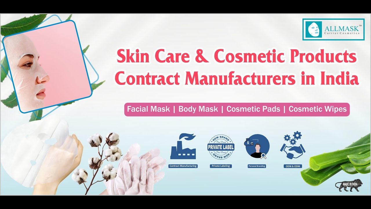 Start Your Own Brand Skincare Line | Private Label Facial Sheet & Body Masks, Cosmetic Pads & Wipes