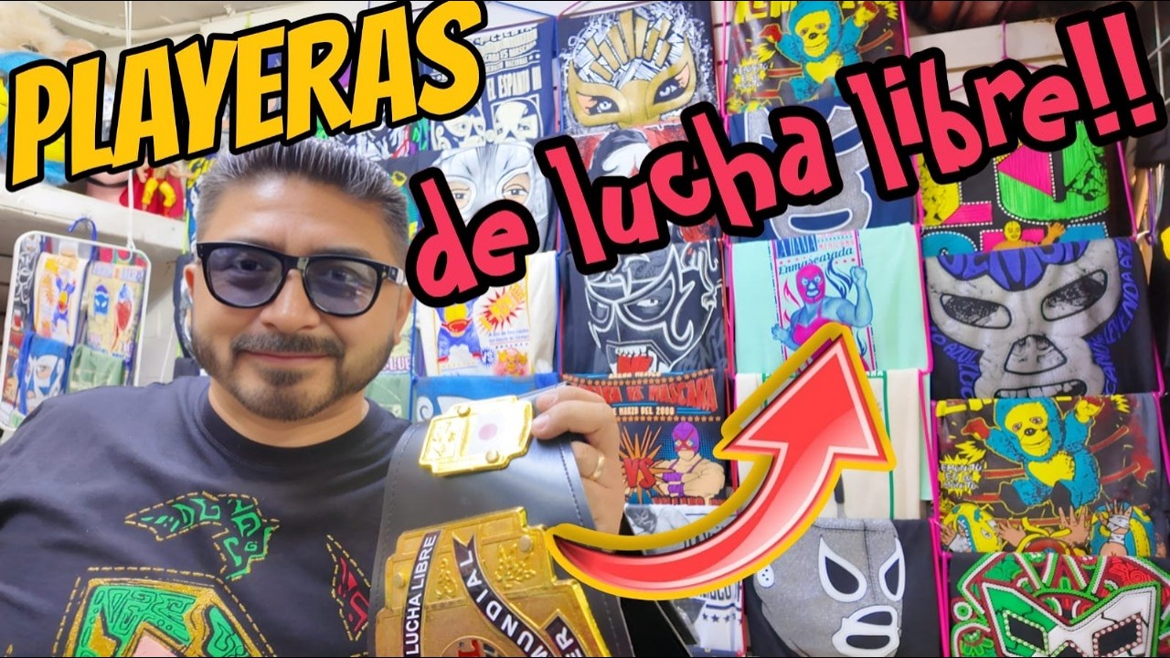 Playeras, MASCARAS y mas!! LUCHA LIBRE!!