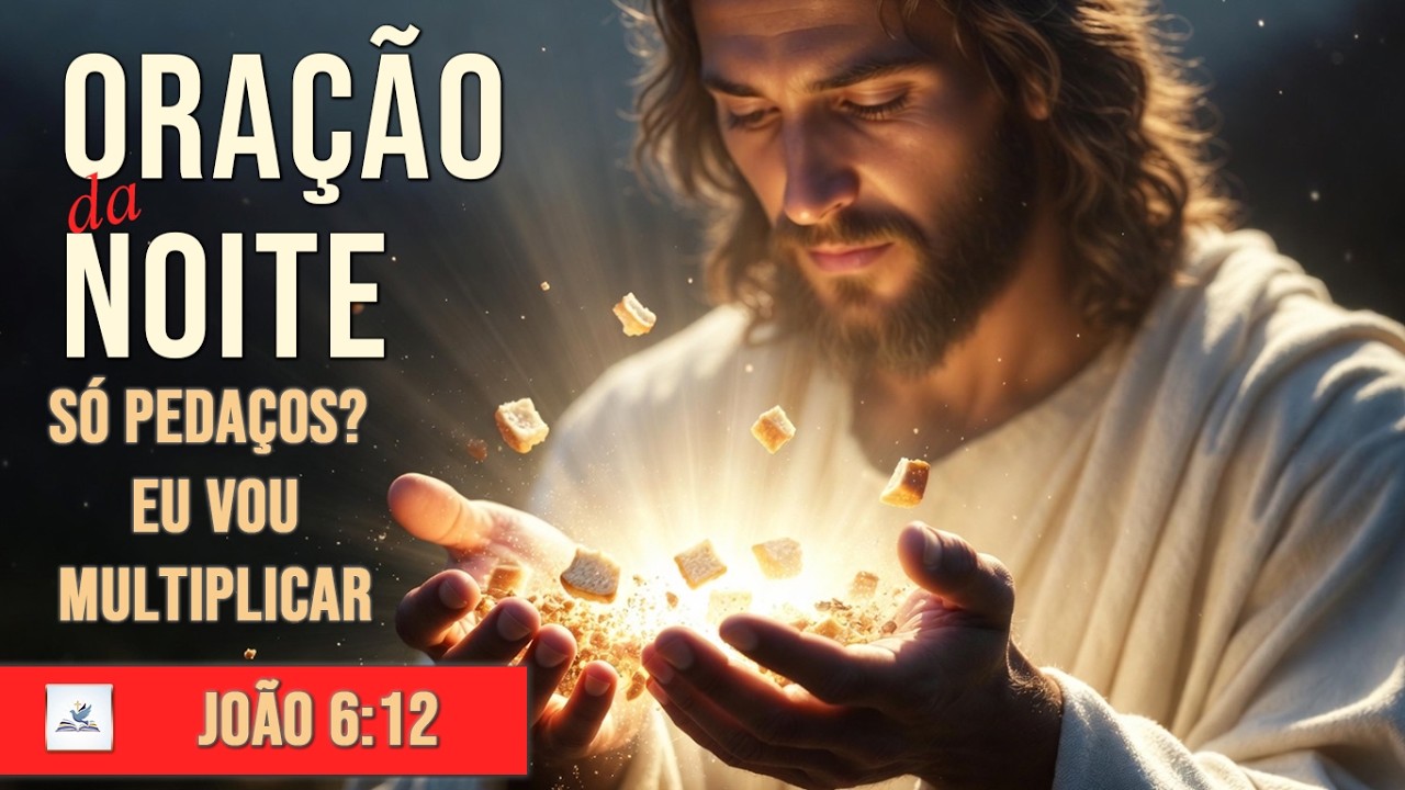 ❤️ DEUS VAI USAR O QUE TE RESTOU PARA TE SURPREENDER (Oração de João 6:12) Oração da noite