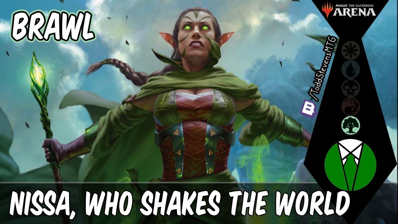 Brawl with Nissa, Who Shakes the World