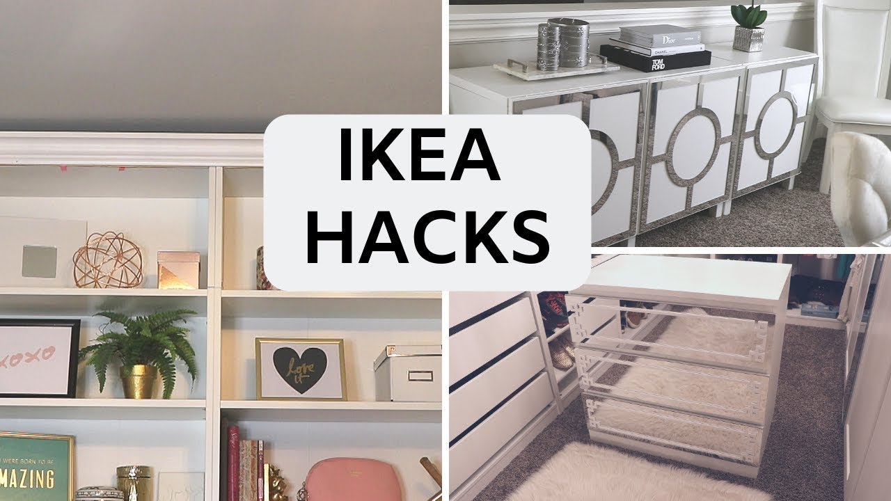 DIY IKEA FURNITURE HACKS | Build Custom Designs!