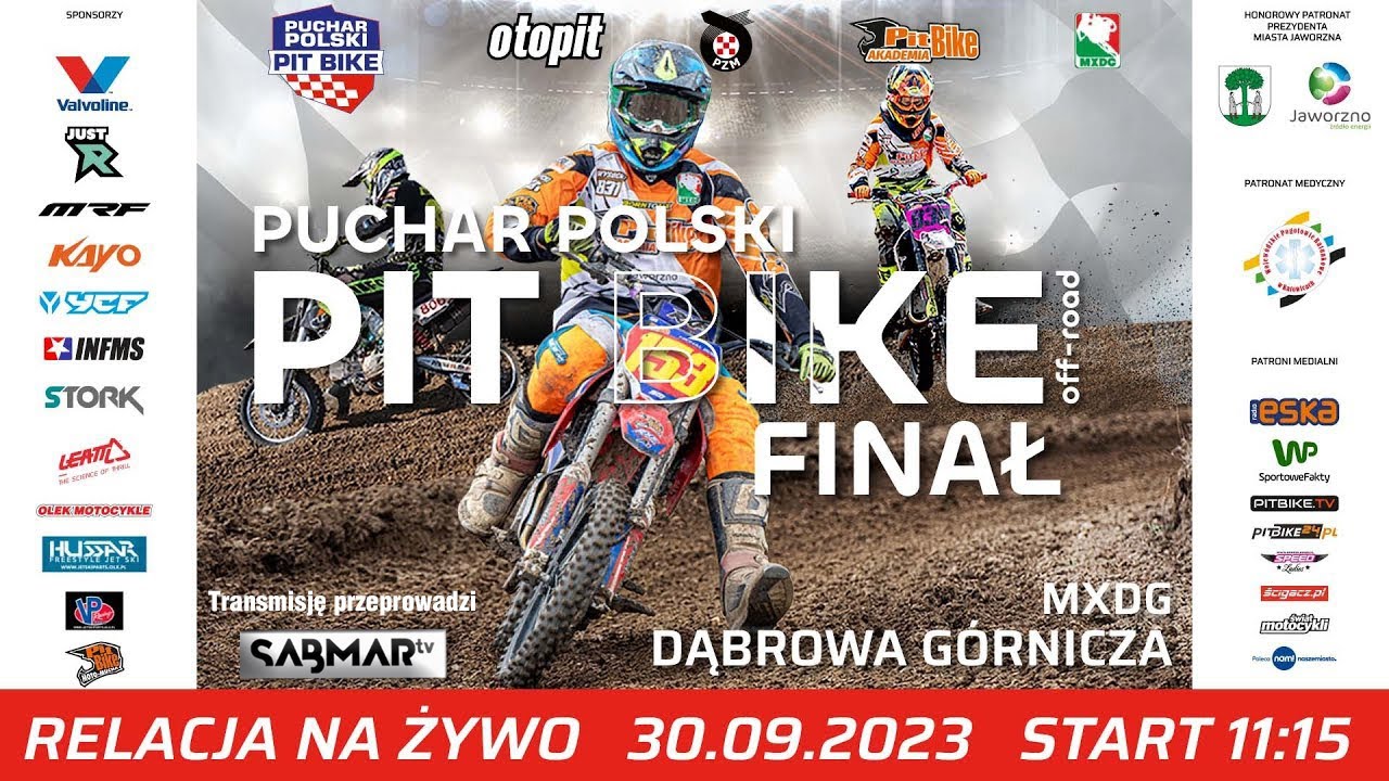 🔴 Puchar Polski Pit Bike Off-Road FINAŁ 2023 MXDG  Dąbrowa Górnicza