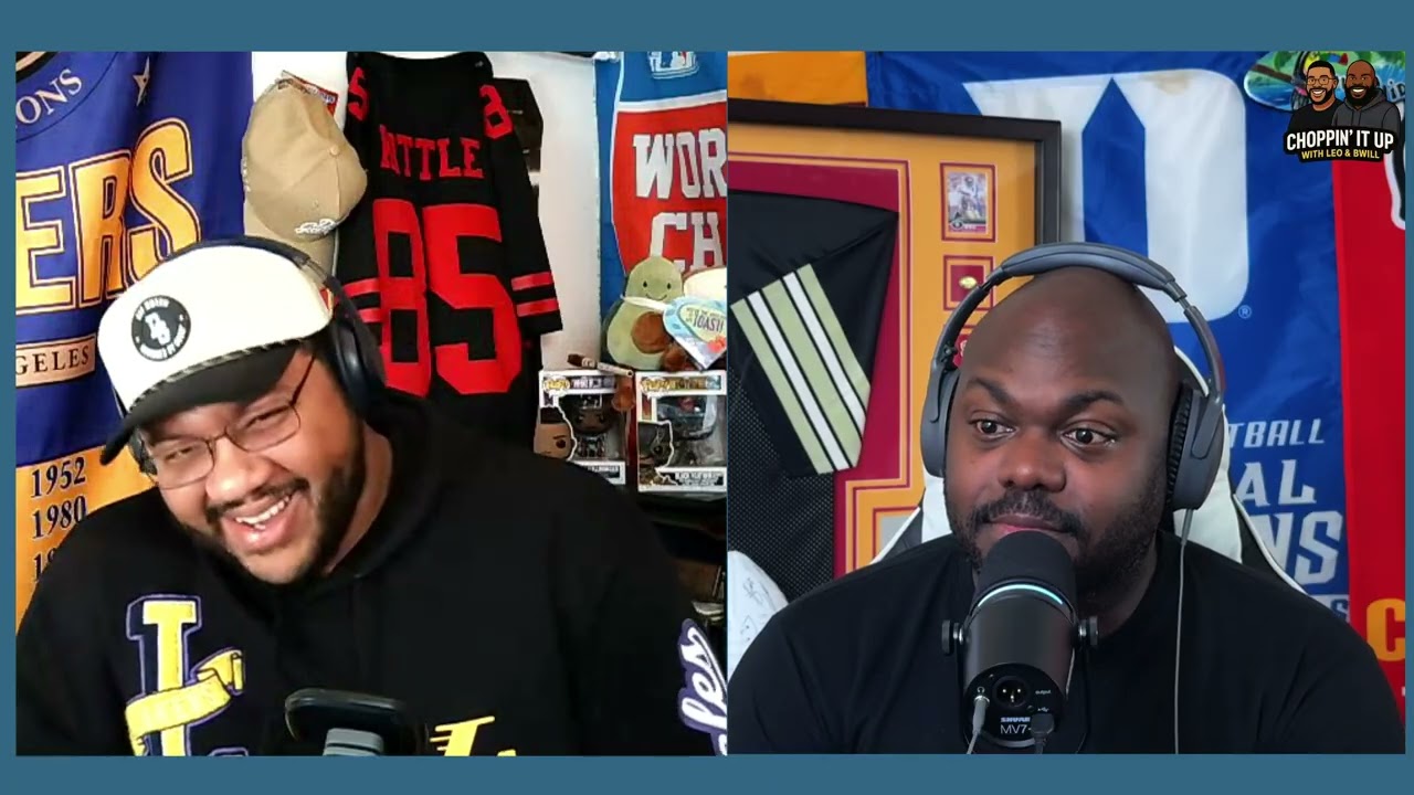 🎙️ Choppin It Up With Leo & BWill – NFL Playoffs, Harbaugh to NY?, and What Makes an Elite QB