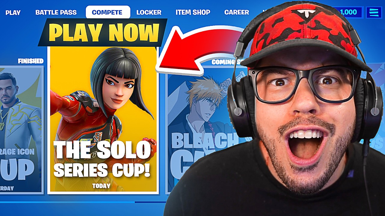I'm Qualifying in the Solo Series! (Fortnite)