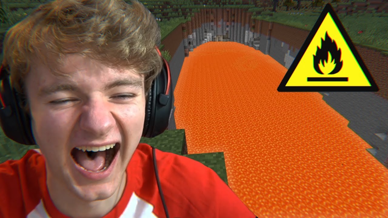 Мод Lava Ravine для Minecraft на самом деле забавный...
