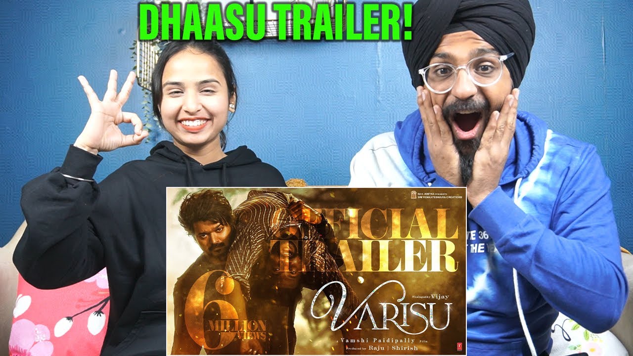 Varisu Trailer Reaction | Thalapathy Vijay | Rashmika | Vamshi Paidipally | Dil Raju | S.Thaman