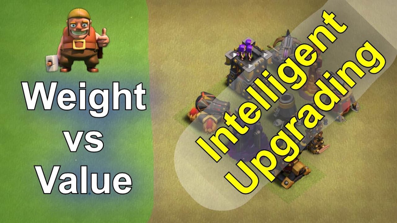 Smart Upgrading: War Weight vs Defensive Value (TH9, 10, 11) - Including Number Values