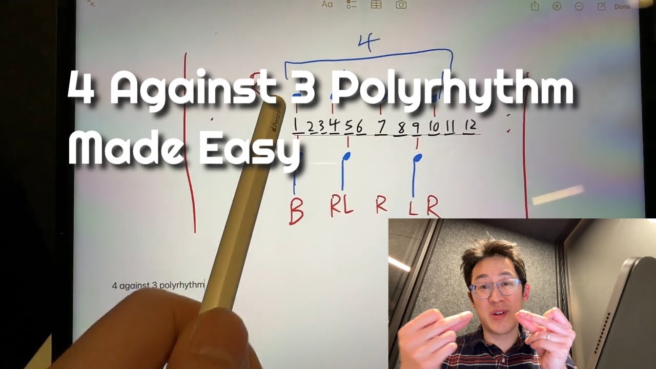 4 Against 3 Polyrhythm Made Easy