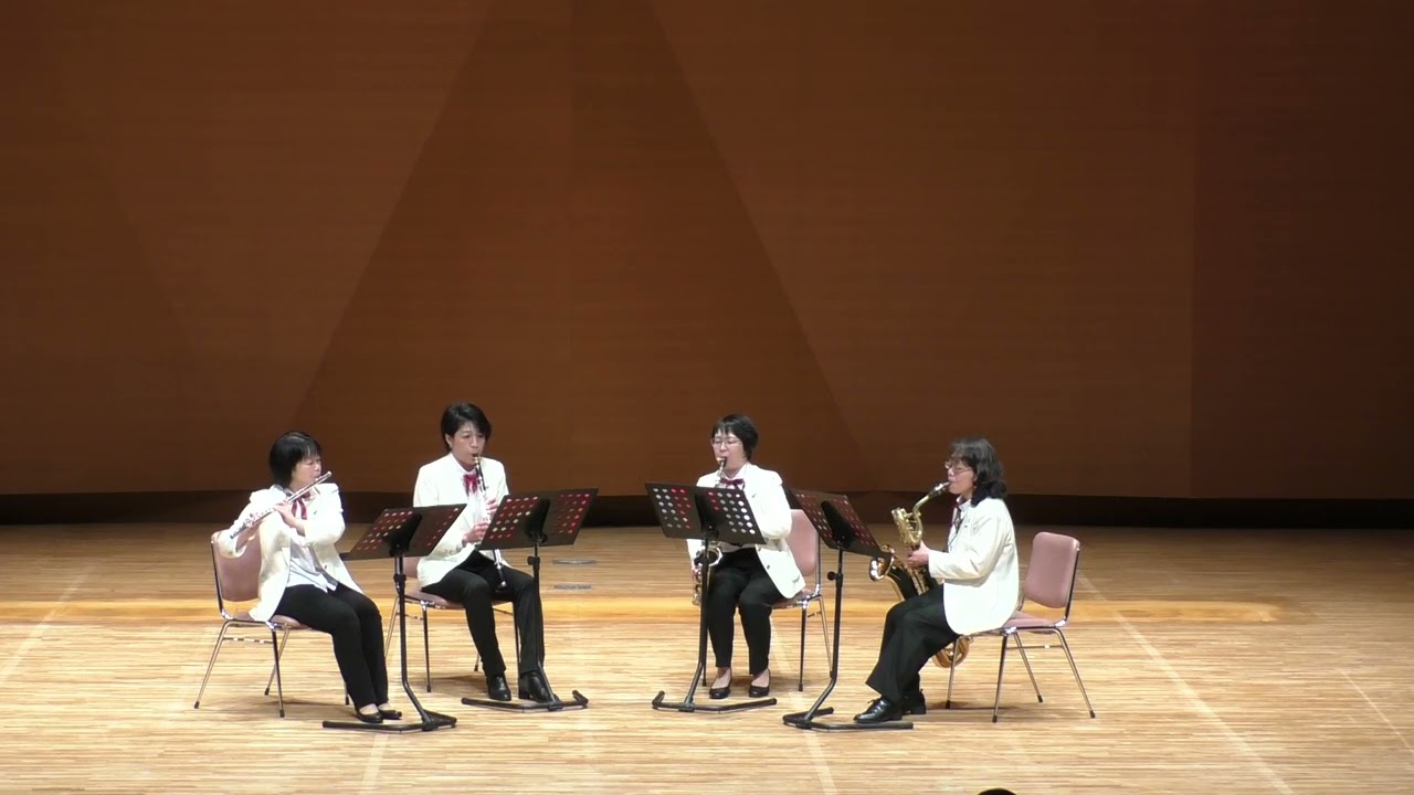 ③♪3つのわらべうた（木管四重奏）　わらべうた　編曲：高橋宏樹　演奏/TSS～ウインドアンサンブル垂井
