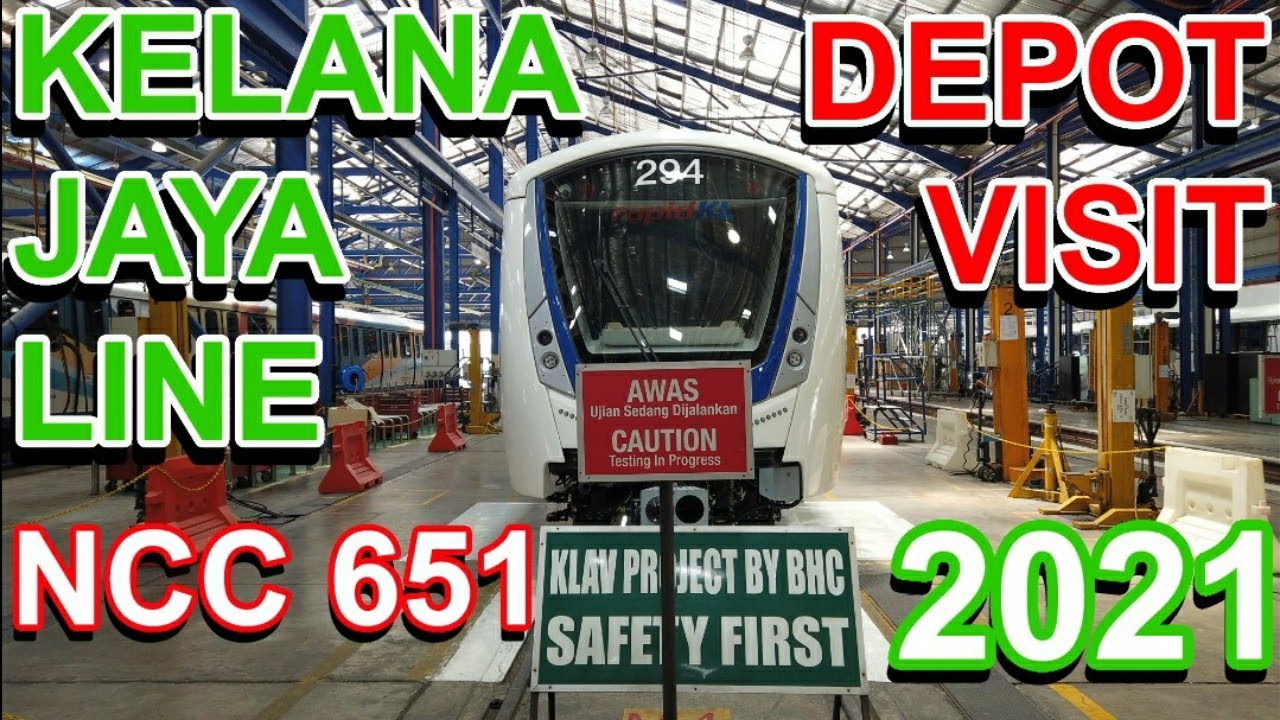 [4K60] Kelana Jaya Line Depot Visit