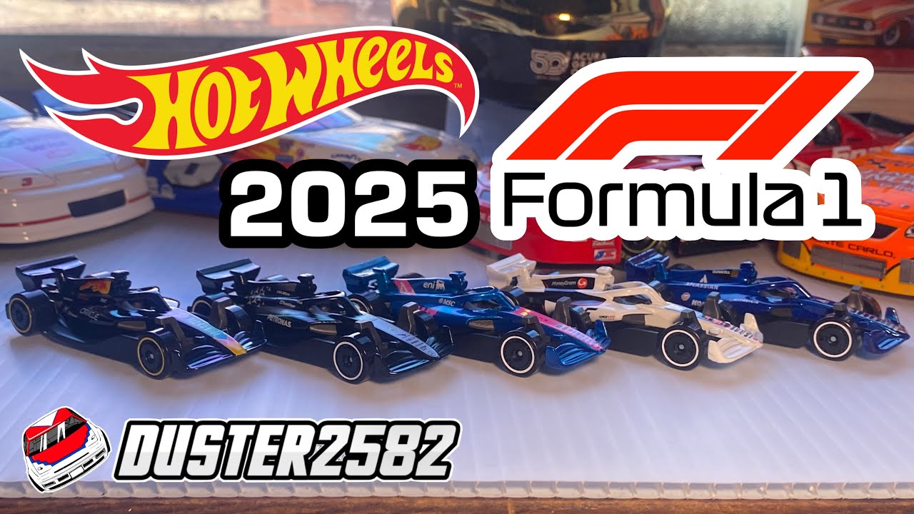Hot Wheels Formula 1 5-Pack (2025 Edition)