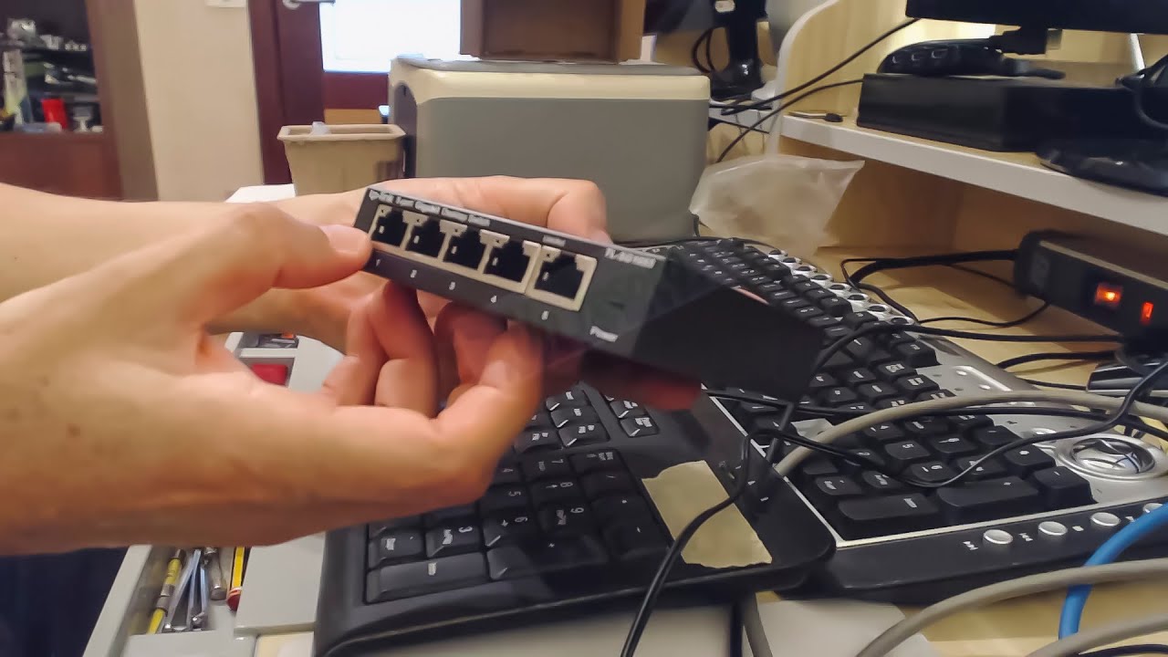 Unboxing Switch  TP Link TL SG105S 5 puertos