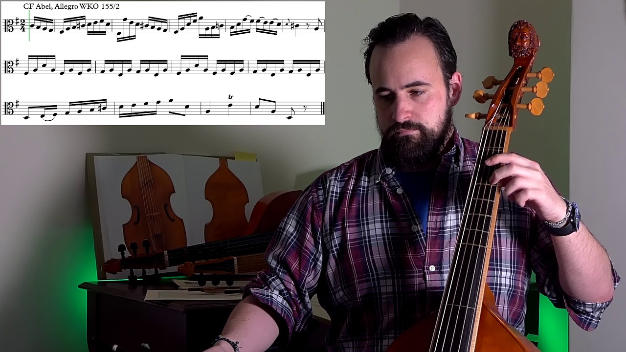 Viola da Gamba Tutorial No. 10: Playing fast passages | with Sam Stadlen