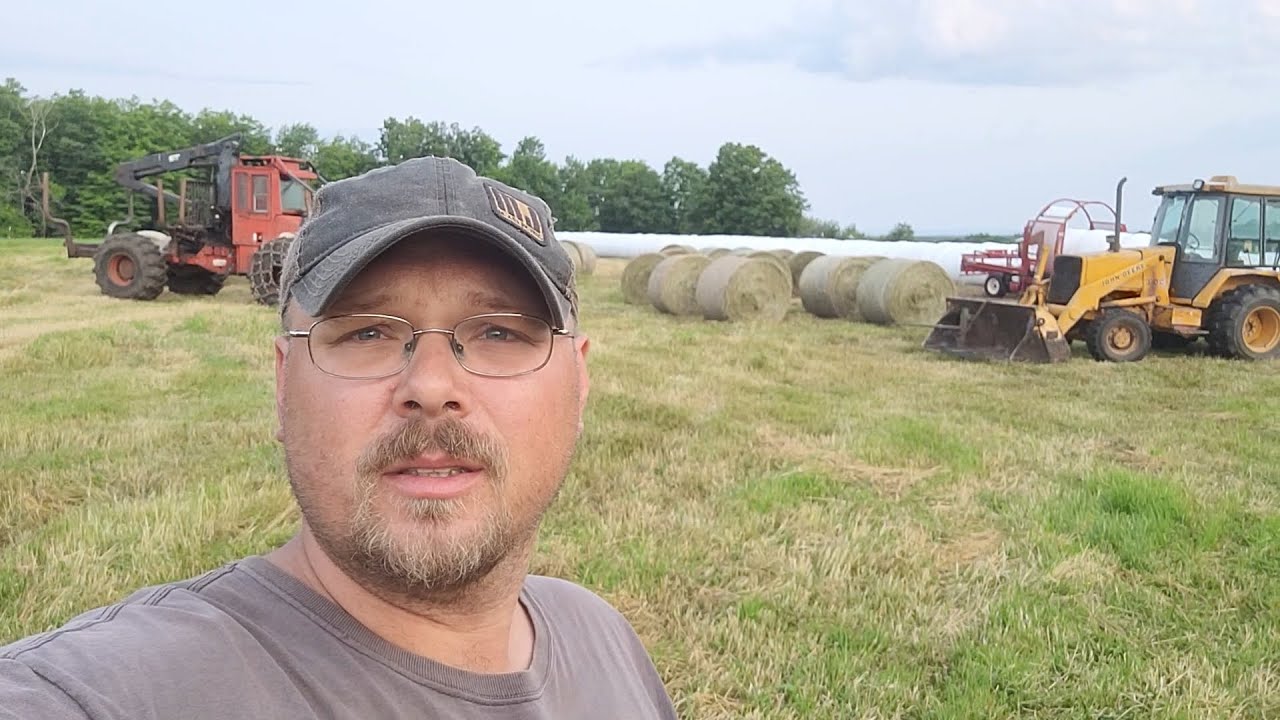 Farming - Week of hay making, finishing up the haylage.