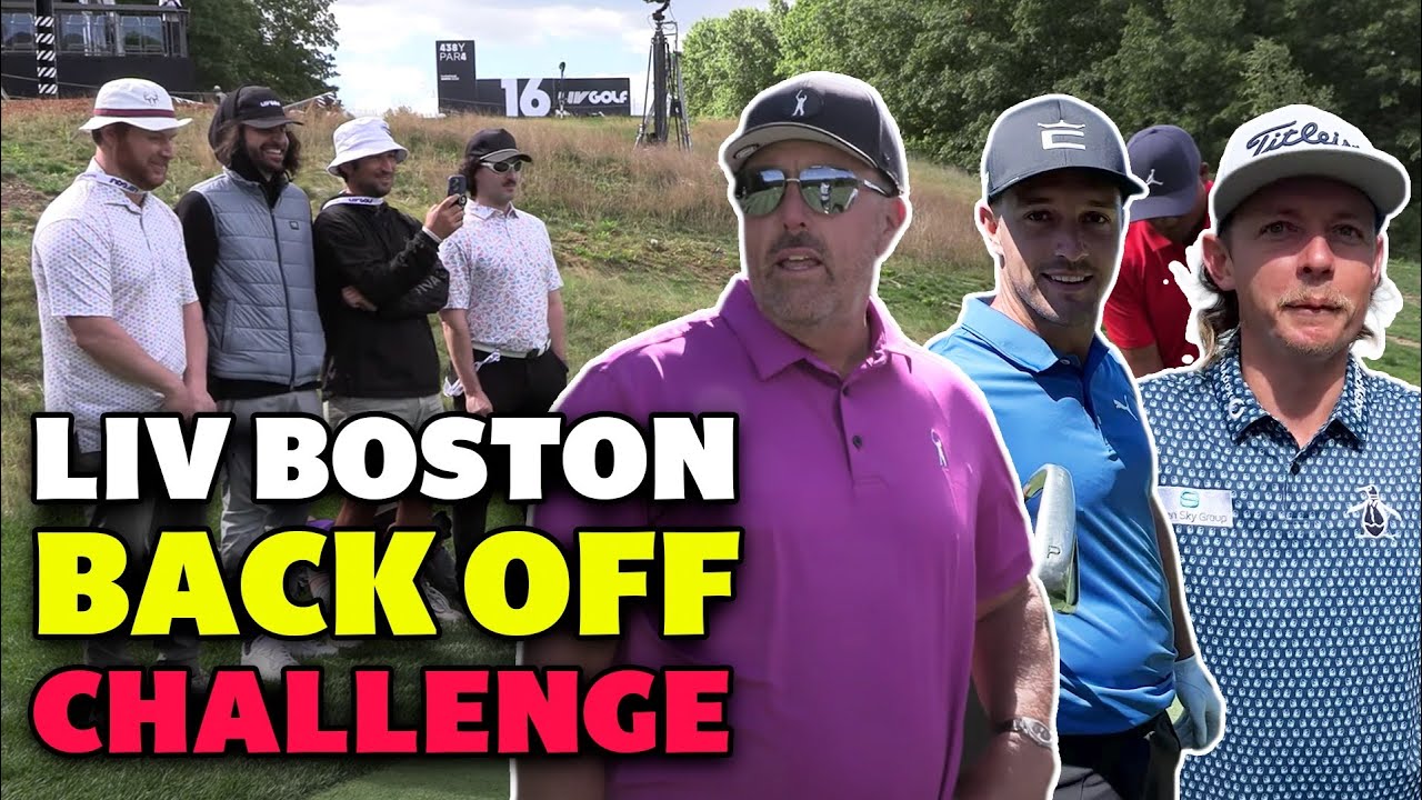 Перехитрить Фила Микельсона | Back Off Challenge | LIV Boston