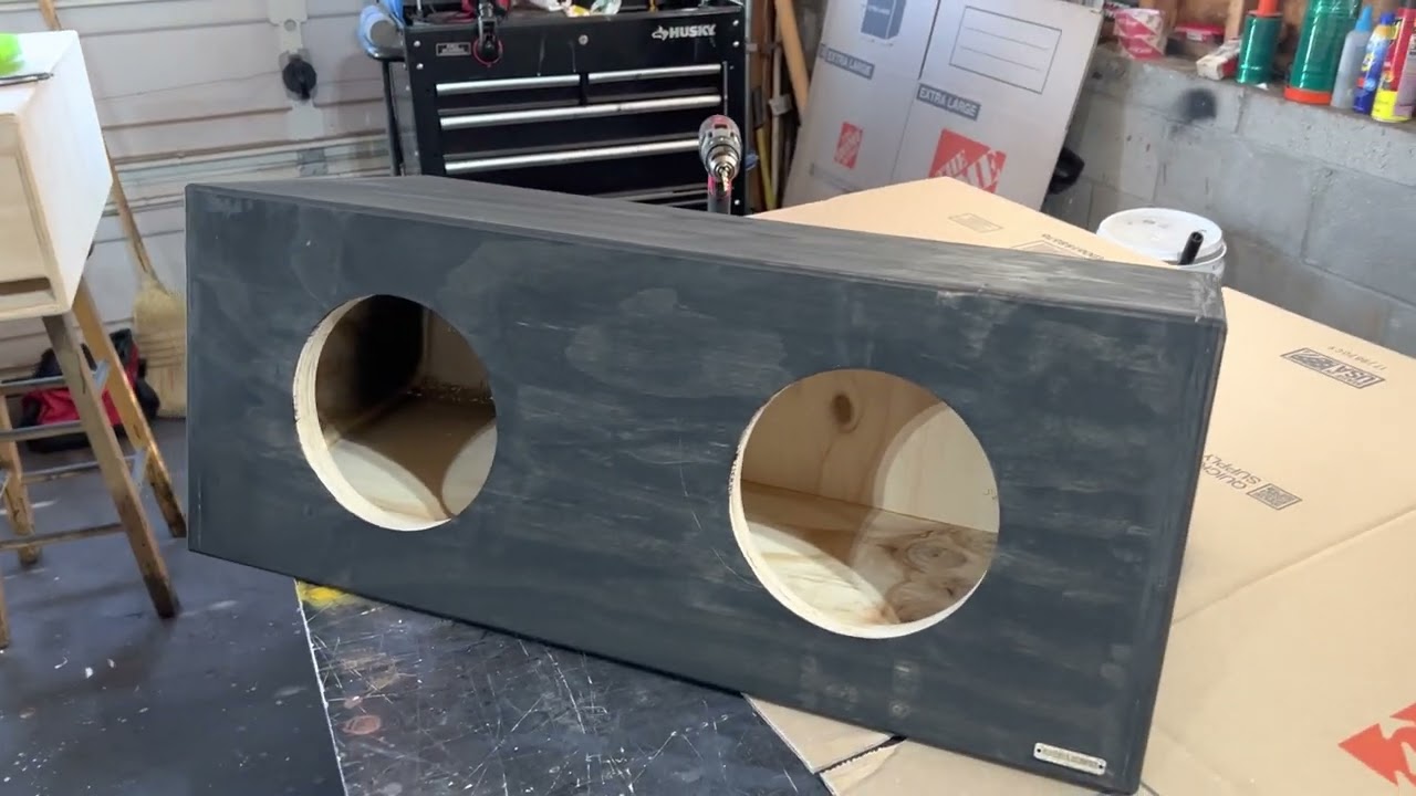 Nissan Xterra Dual DD 2508&rsquo;s MBEnclosures!!! Rugged Grey Matte Finish!!!