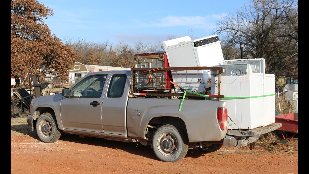 Taking a Small Load of Scrap Metal to the Scrap Yard Today