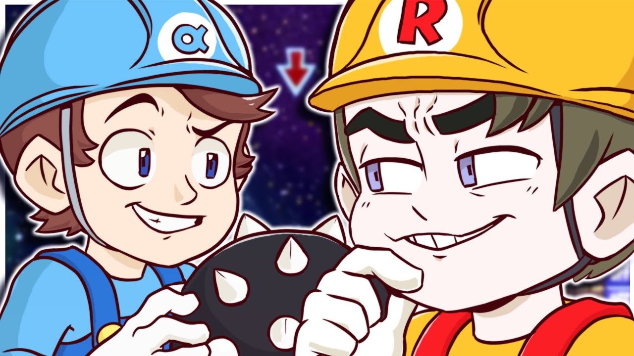 Alpharad and RubberRoss TEAM UP! - Super Mario Maker 2