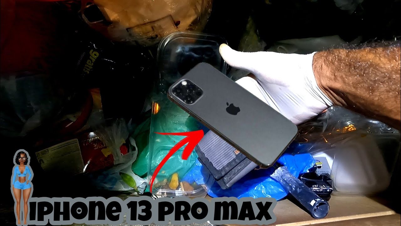 Прибыль от мусора ||  Найден (iphone 13 pro max) в бытовых отходах
