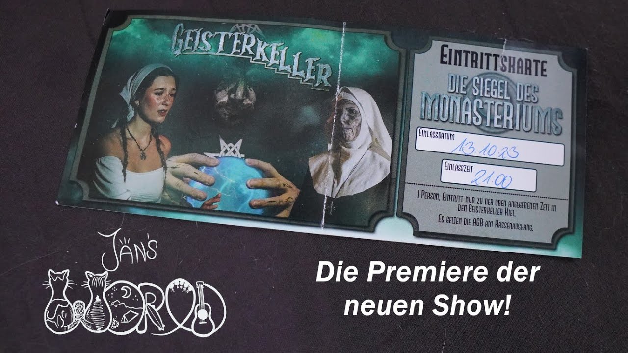 Geisterkeller Kiel | Die Siegel des Monasteriums | Premiere |  inkl. Interview 👻👻👻👻👻