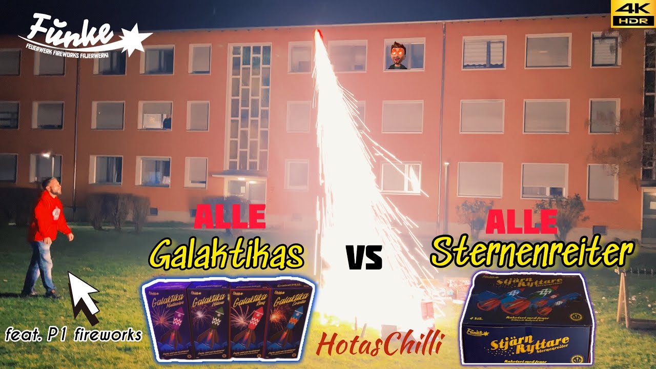 Alle Funke Galaktikas vs Alle Sternenreiter [4K/HDR]