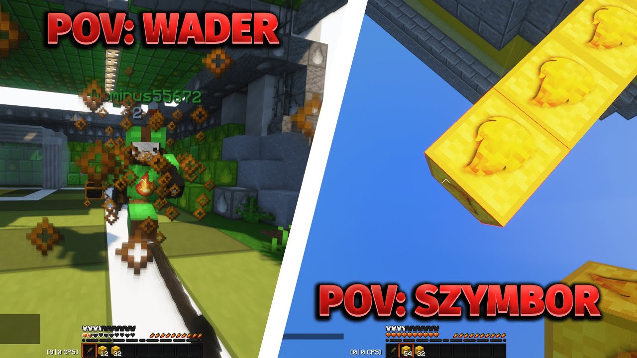 JEDEN SIĘ BIJE DRUGI BUDUJE NA BEDWARS Z @Waderekk | kokscraft.pl