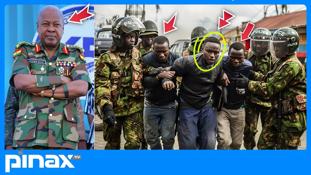 BREAKING: Mahama Orders Police–Military OPERATION in Kumasi, Nigerian Arm-Robbery Gang ARRESTED