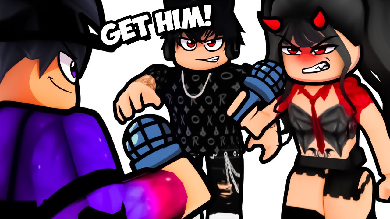 Я свёл с ума одного E-BOY, а потом его ДЕВУШКА присоединилась! (Roblox Funky Friday)