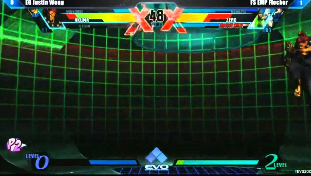 EVO 2013 UMVC3 EG Justin Wong vs VXP EMP Flocker Top 8