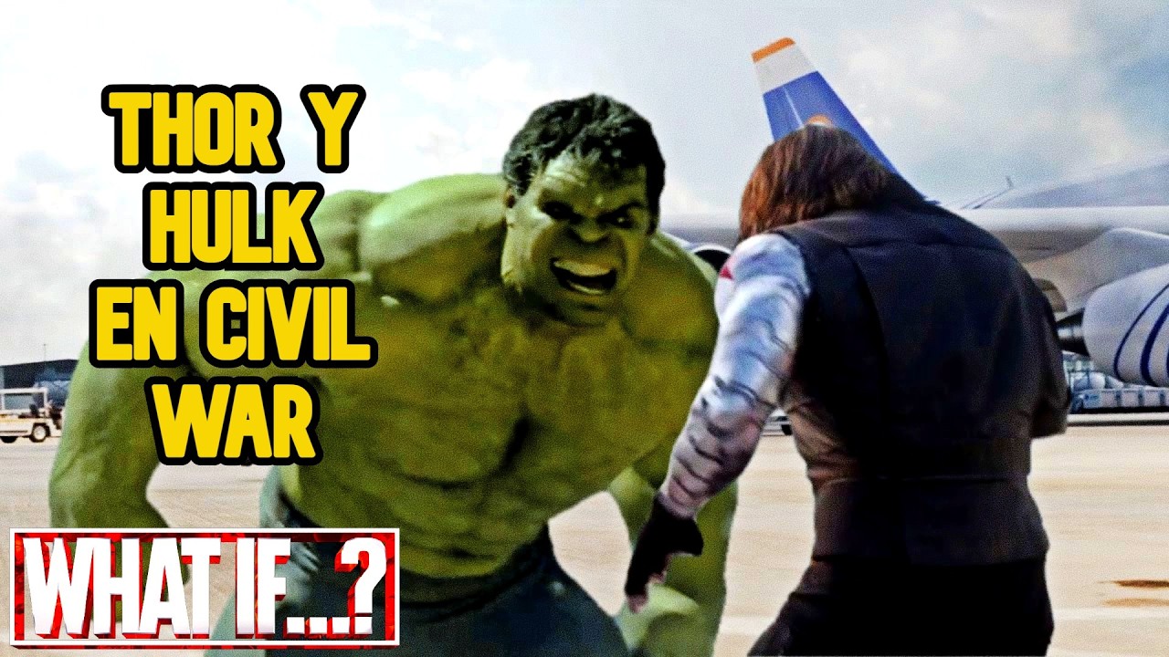 ¿Qué pasaría si Thor y Hulk participan en Civil War?