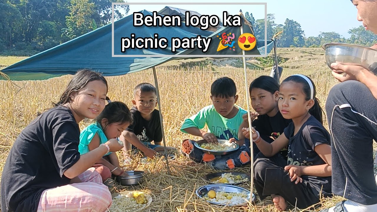 Behen logo ko picnic party 🎉😍/Pema vlog.1/ Vlog video ❤️