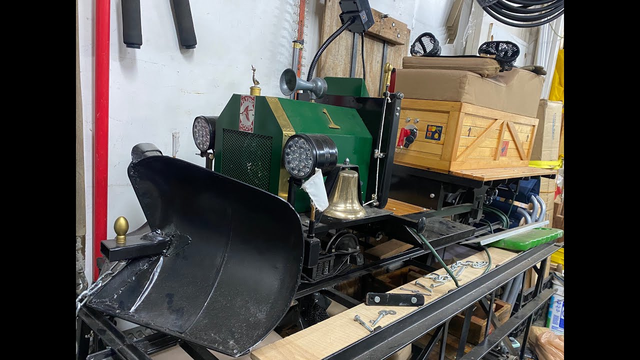 Snow Plow Construction Methods for the Green Goose Electric 7.5