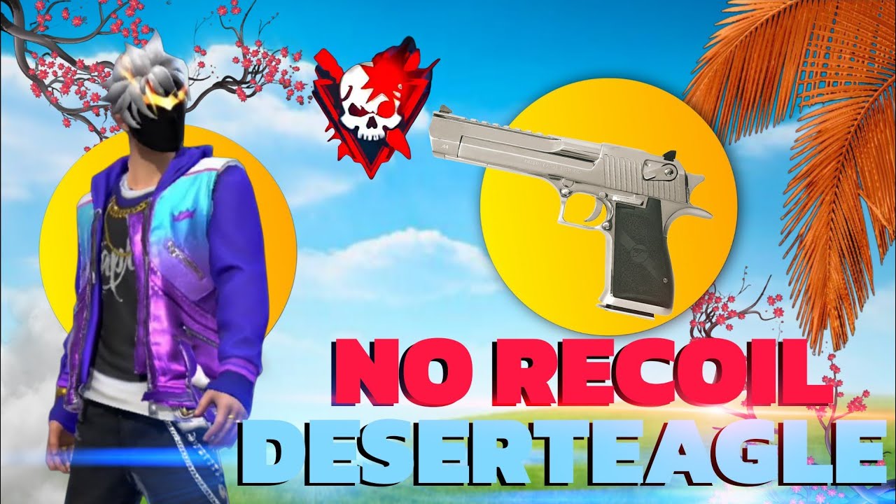 BRAZILIAN 🇧🇷 SECRET 🤫 NO RECOIL ☠️ TRICK+SETTING ⚙️ DESERT EAGLE || FREE FIRE 🔥