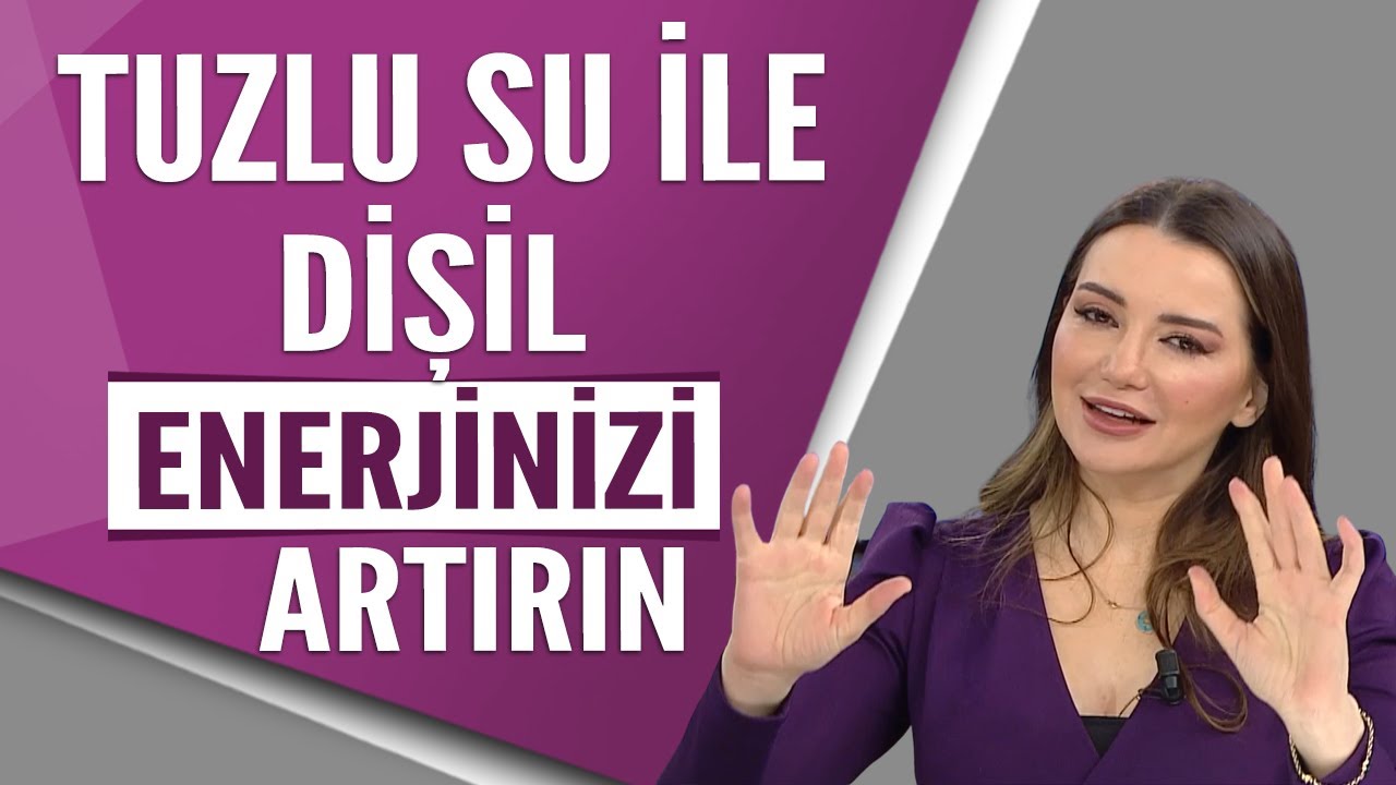 Tuzlu su ile dişil enerjinizi artırın!