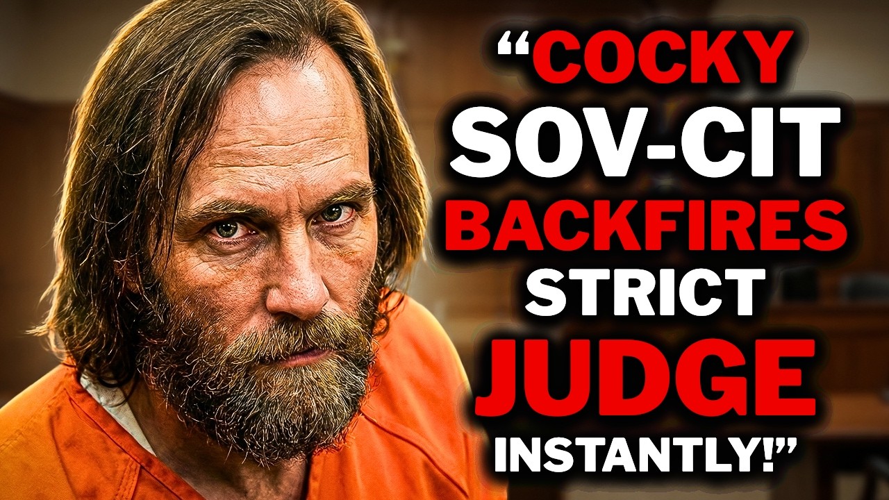 Belligerent Roadside Philosopher SovCit Refuses Orders… Until The Judge SHATTERS His Case