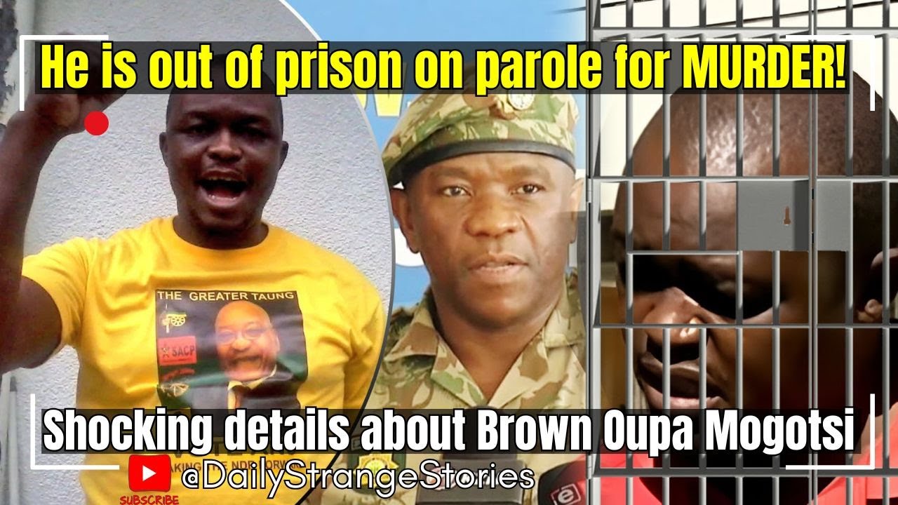 Exposed by Mkhwanazi: Shocking details about Brown Mogotsi, He is out on parole for murder!