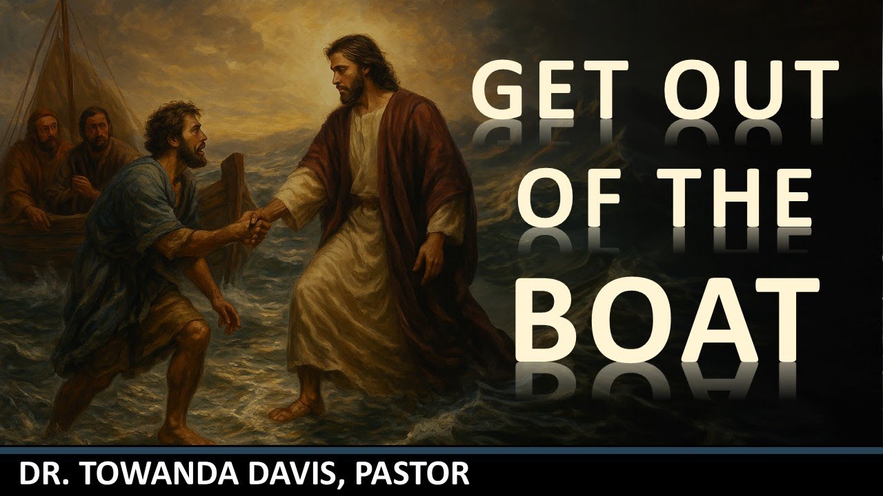 GET OUT OF THE BOAT | 11/16/25| Pastor, Dr.Towanda Davis | Elevate Church Tallahassee Live Broadcast