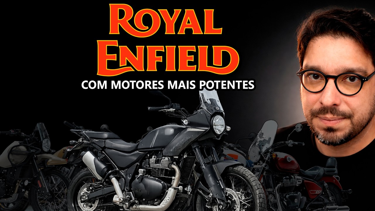 Himalayan 750 e futuro da Royal Enfield com motores mais potentes