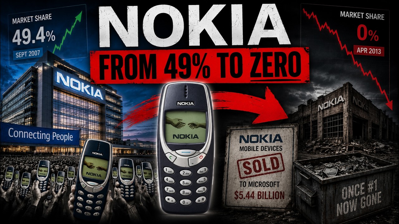 Nokia: How the King of Mobile Phones Lost Everything in Five Years