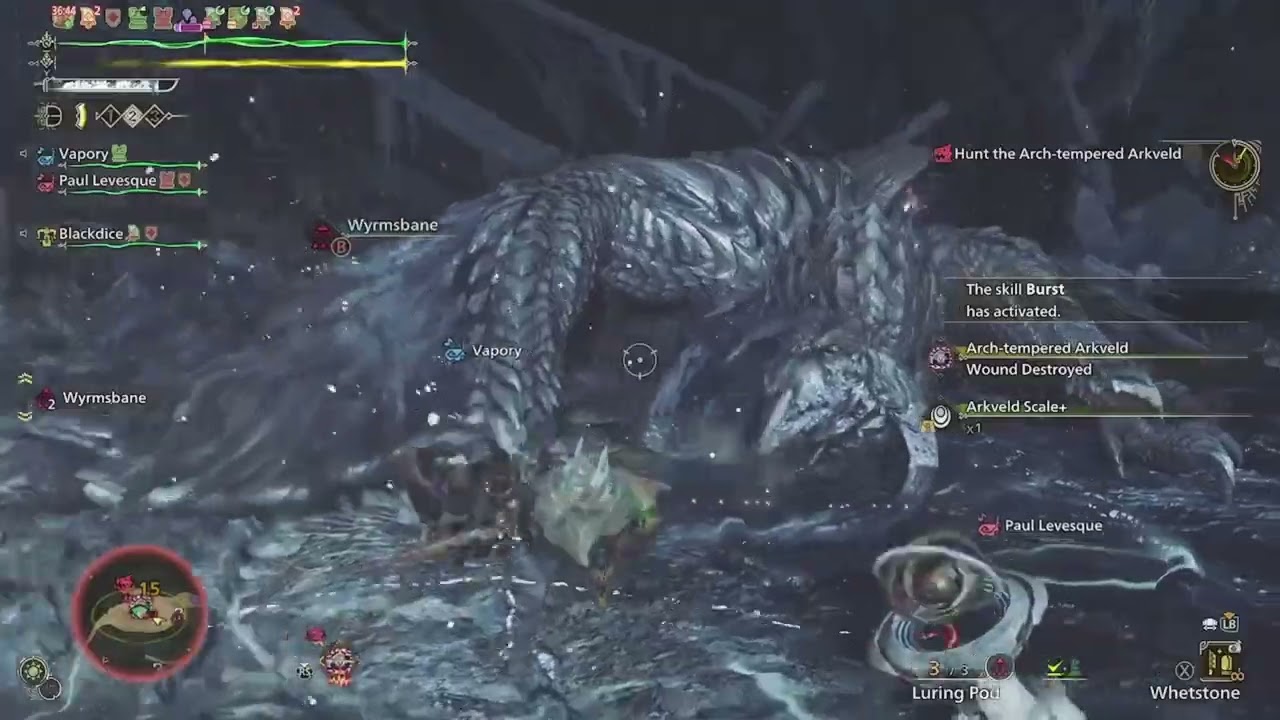 Monster Hunter Wilds, Lobby Hunts, A T  Arkveld Another one