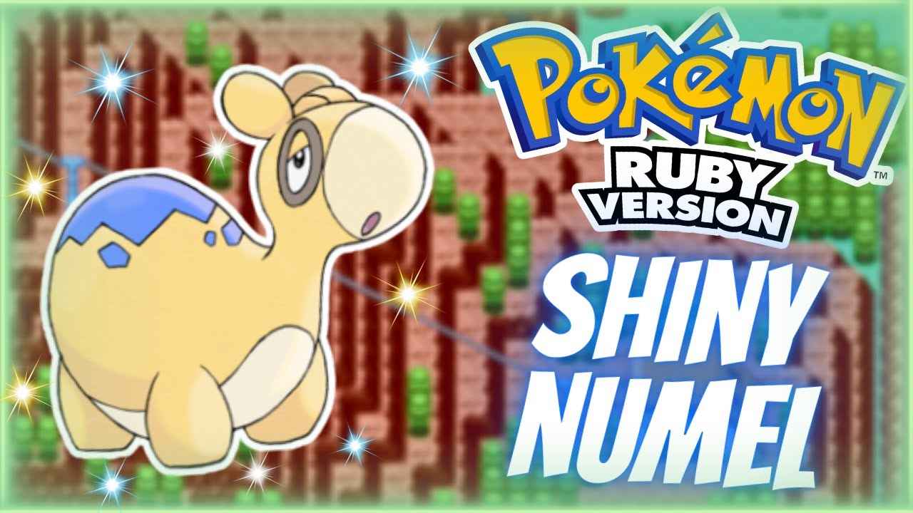 В Pokemon Ruby & Sapphire вы получите блестящего покемона Numel с высокими шансами на победу!!