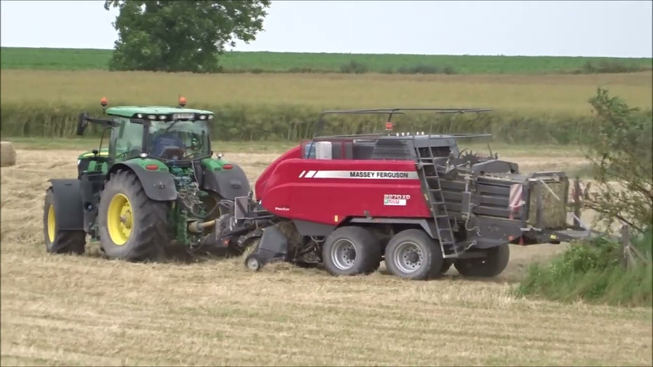 Pressage du foin