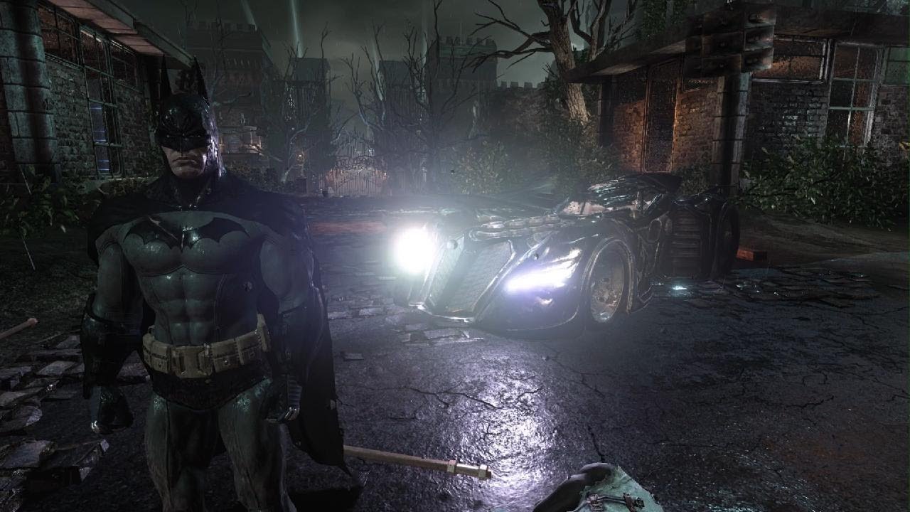 Batman: Return to Arkham - Arkham Asylum Proteja o Batmovel